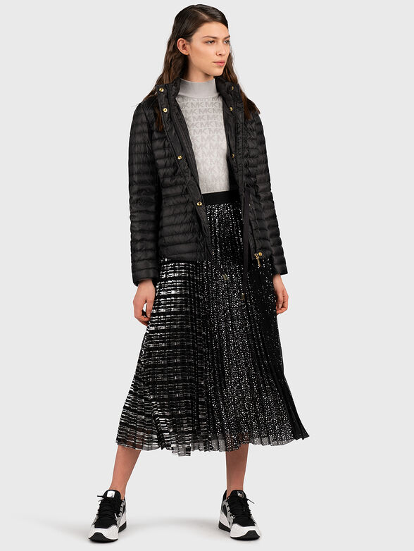 Down jacket with belt - 2