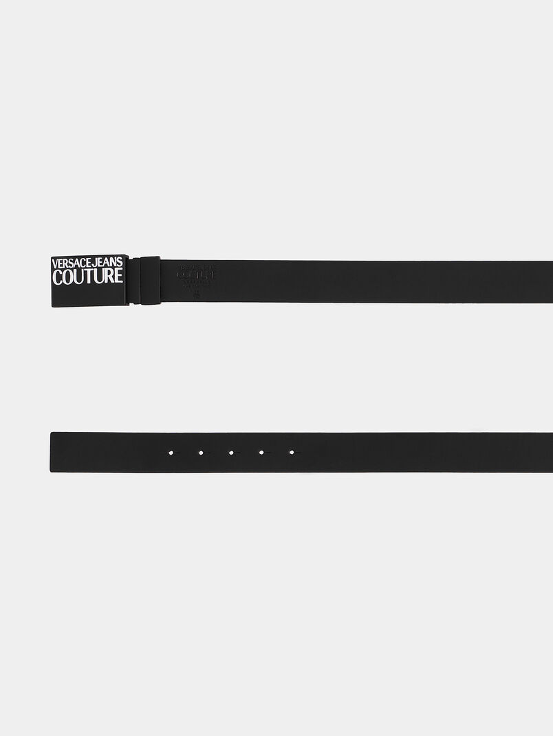Reversible belt with logo accent - 3