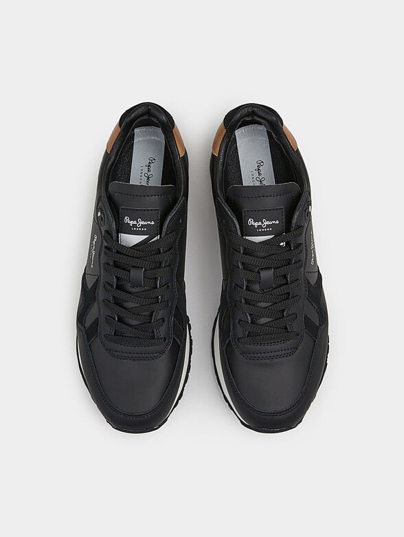 BRITT black sports shoes  - 6