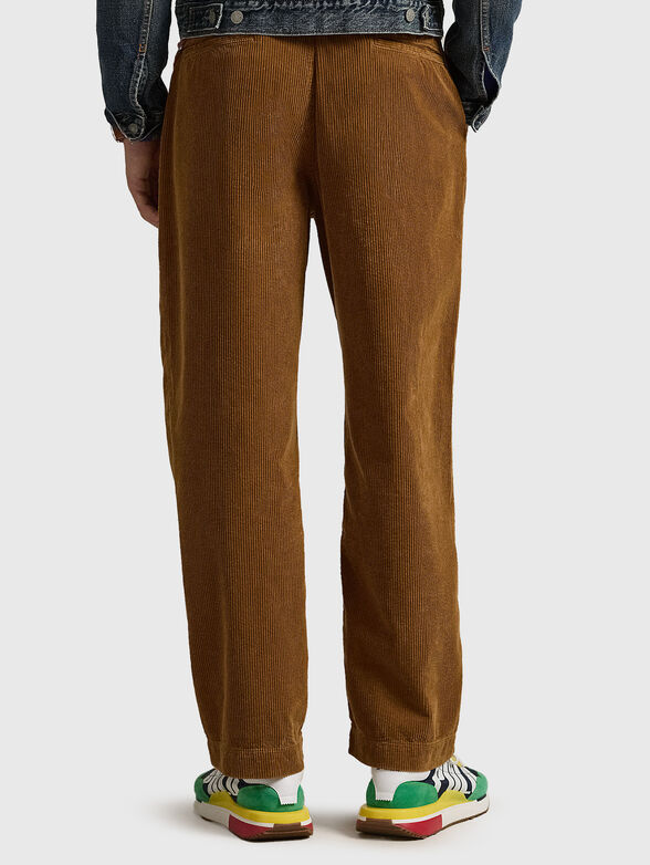Brown velvet jeans - 2
