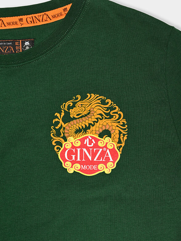 TS020 Cotton t-shirt with Japanese motifs - 4