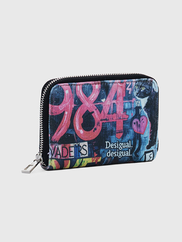 Wallet with print and logo - 4