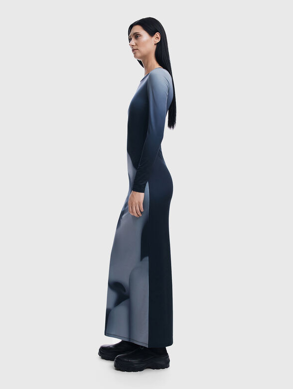 ORLANDO maxi dress with print - 6