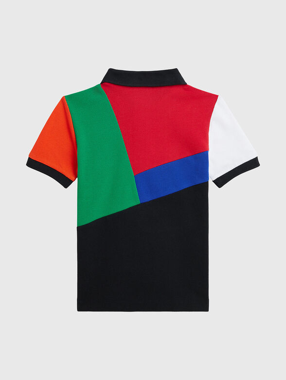 Polo shirt with contrast elements  - 2