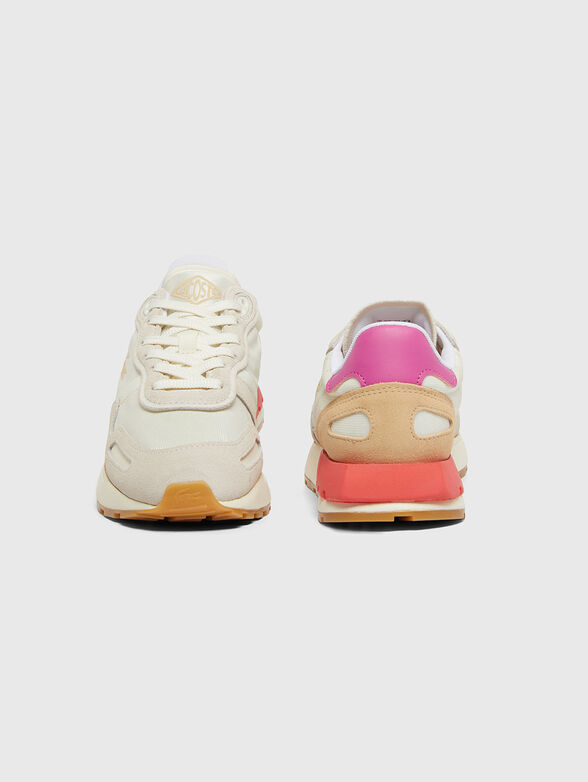 Suede sneakers with logo - 6