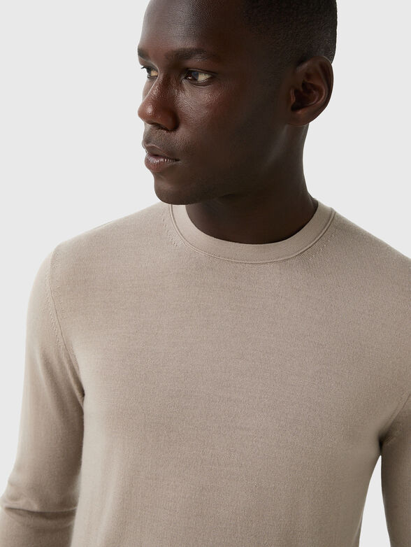 OLE slim wool sweater - 3