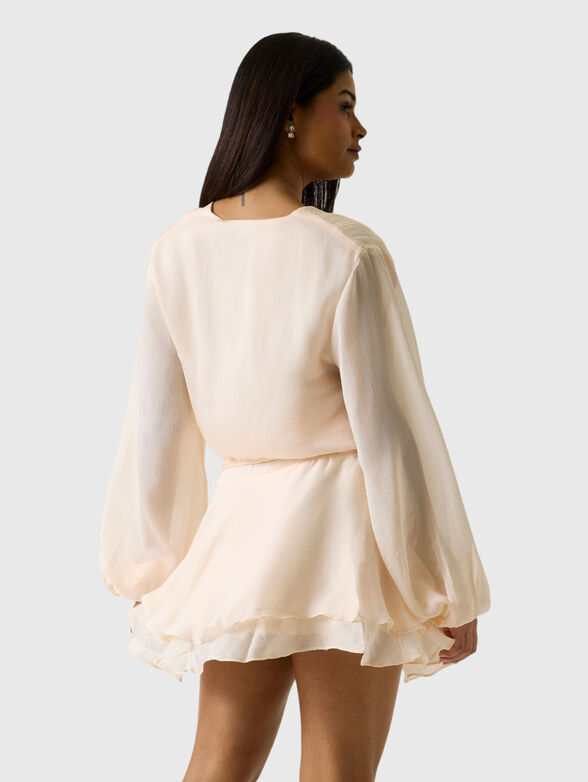 Mini ruffled dress - 2