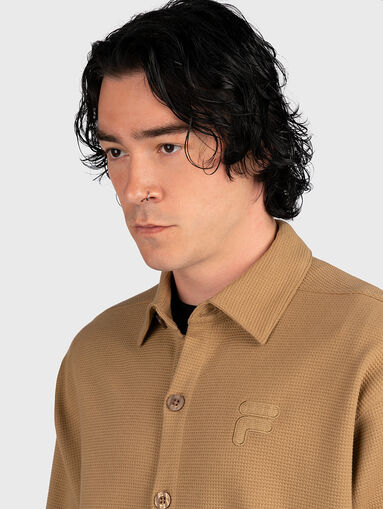 Sport overshirt with logo detail - 5