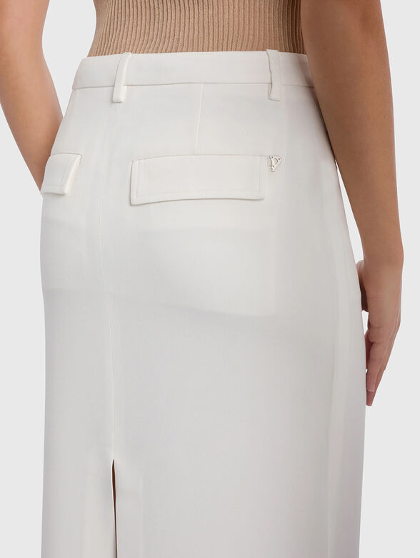 Viscose skirt with slits - 3