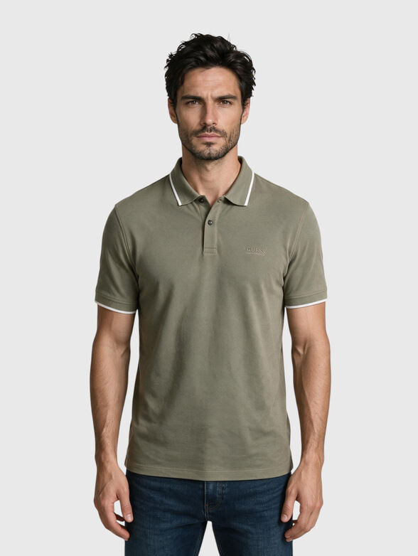 Cotton polo shirt - 1