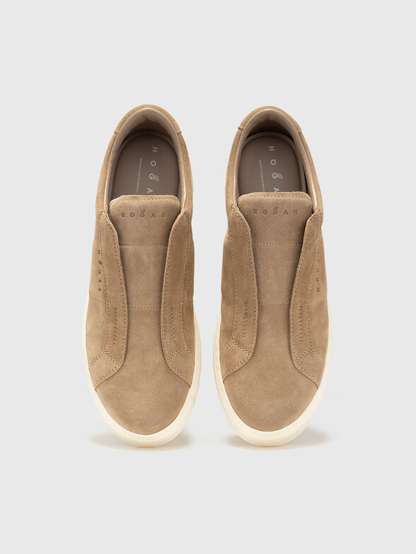 Leather sneakers - 6