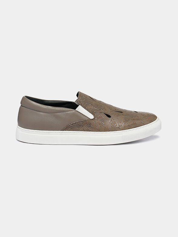 Slip-on shoes with cut-out elements - 1
