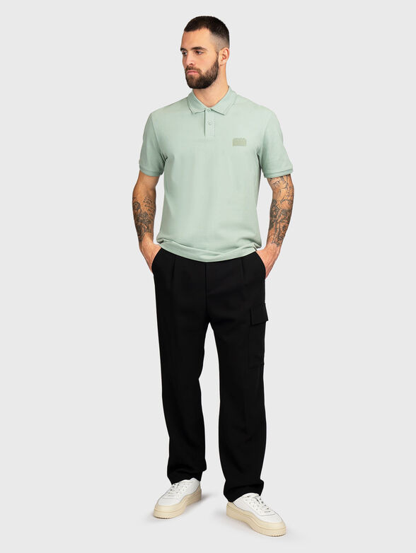 Short sleeve cotton polo shirt - 2