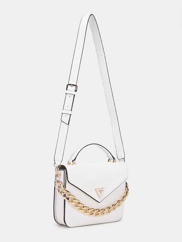 RETOUR blue crossbody bag with gold-colored accents - 3