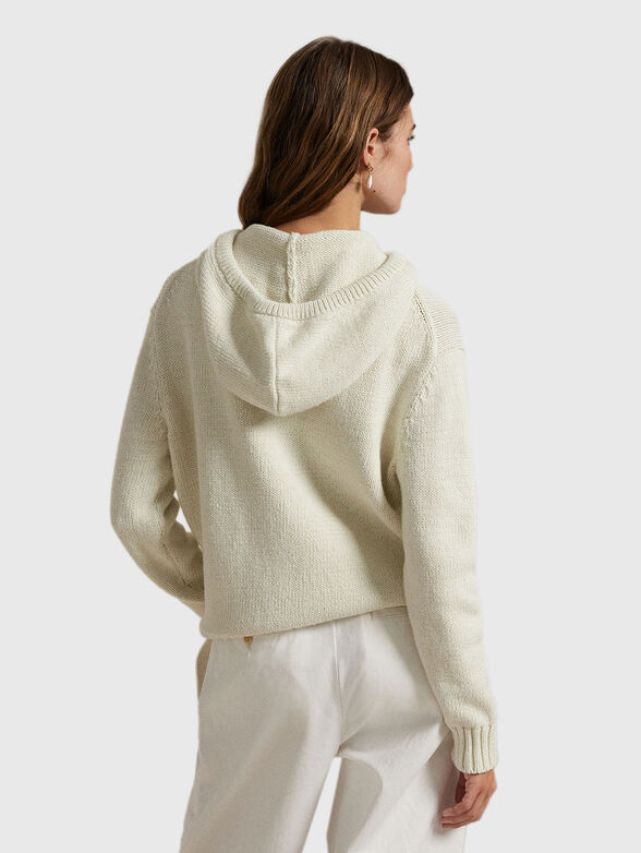 Polo Bear hooded jumper - 3