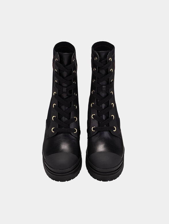 BREA boots with logo print - 6