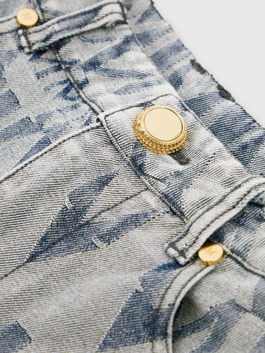 SARAH jeans with accent print - 4
