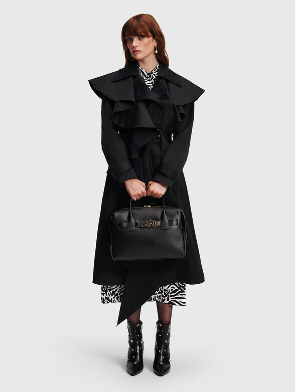 Ruffle trench coat BY HUN KIM - 2