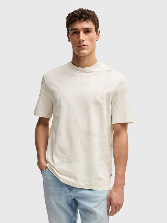 T-shirt with floral motifs - 1