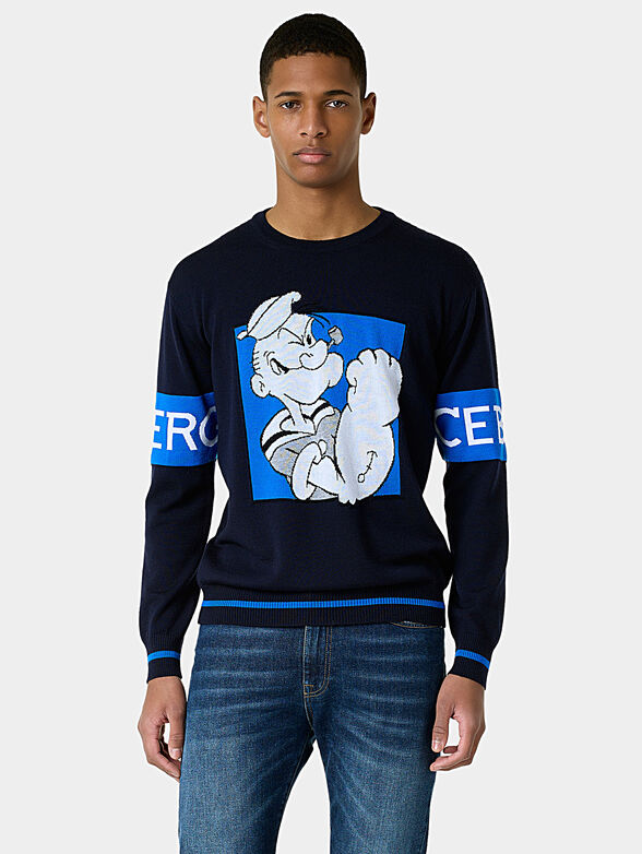 Popeye merino wool sweater - 1