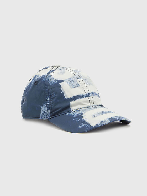 C-EWAN-NY cap with logo accent in blue colour - 1