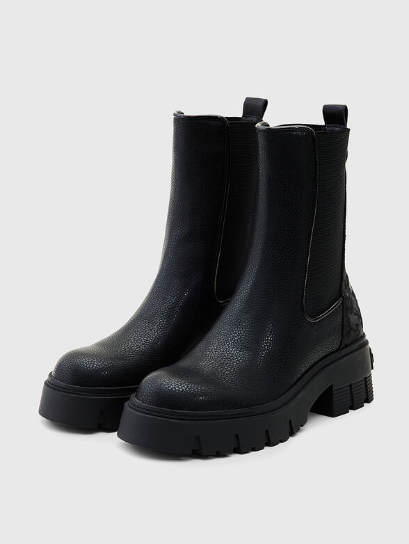Black Chelsea boots - 2