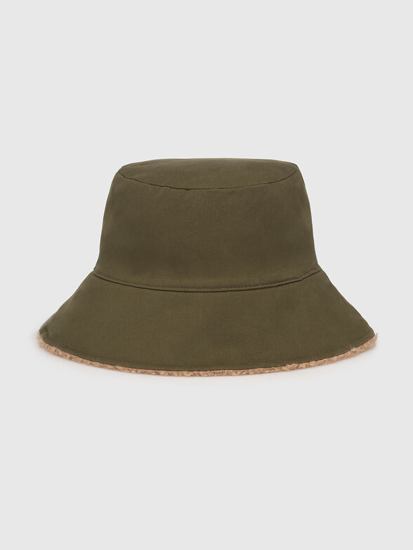 Double-faced hat type with logo patch - 3