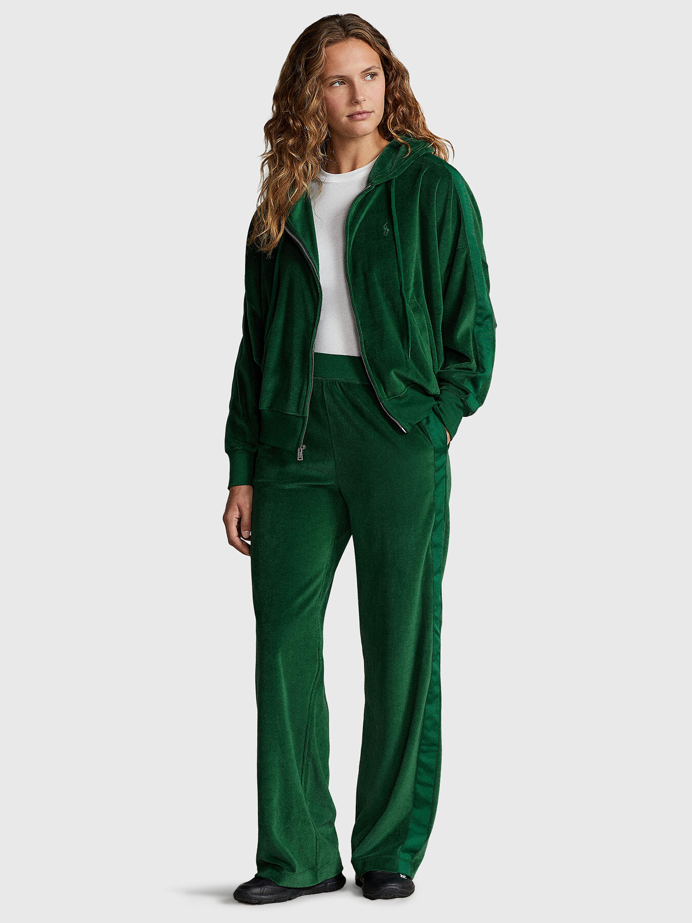 Ralph lauren velvet tracksuit shop