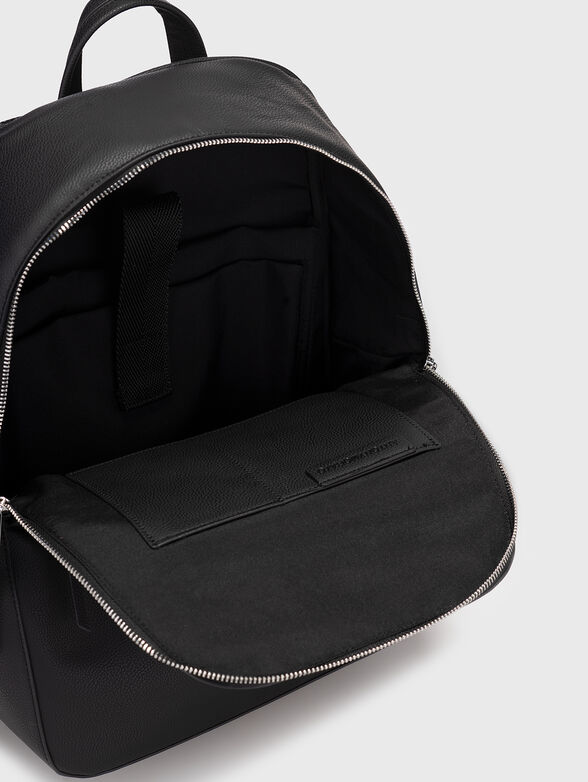 Backpack with silver details and logo - 6