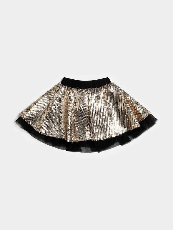 Mini skirt with sequins - 2