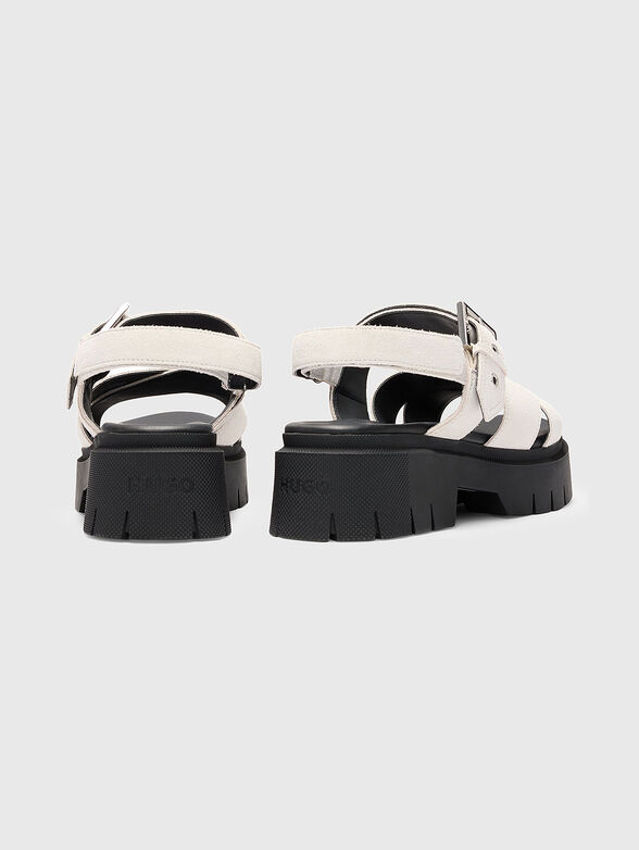 KRIS sandals with logo - 4