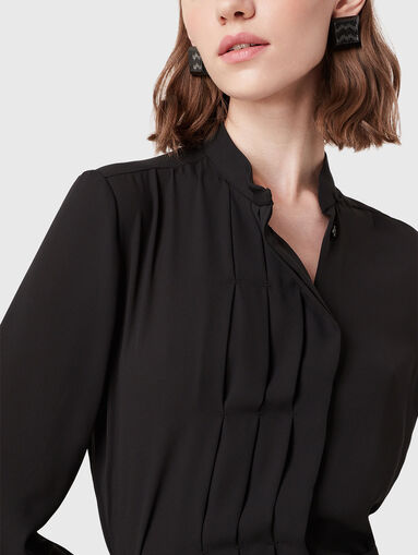 Shirt with long sleeves and gathered effect - 5