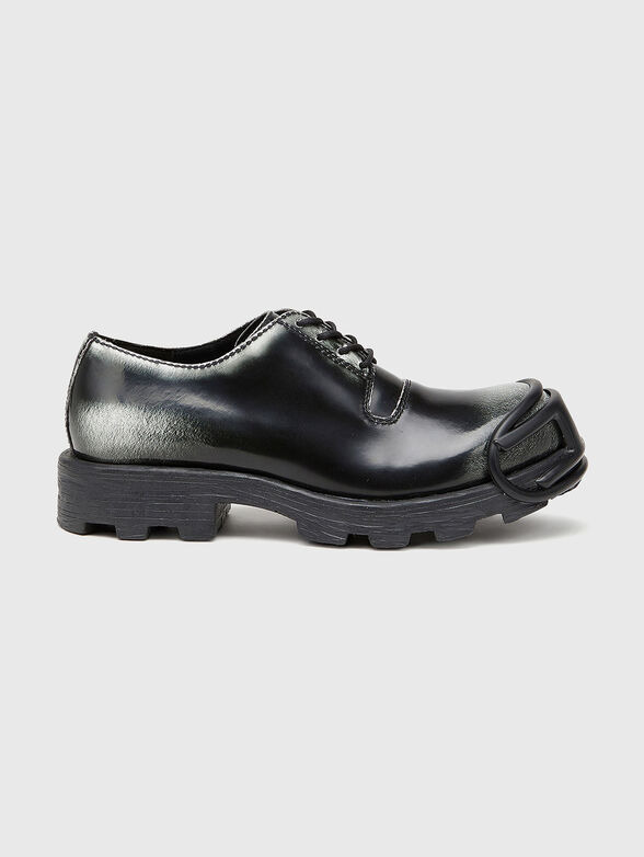 HAMMER D-HAMMER leather shoes with accent logo - 1