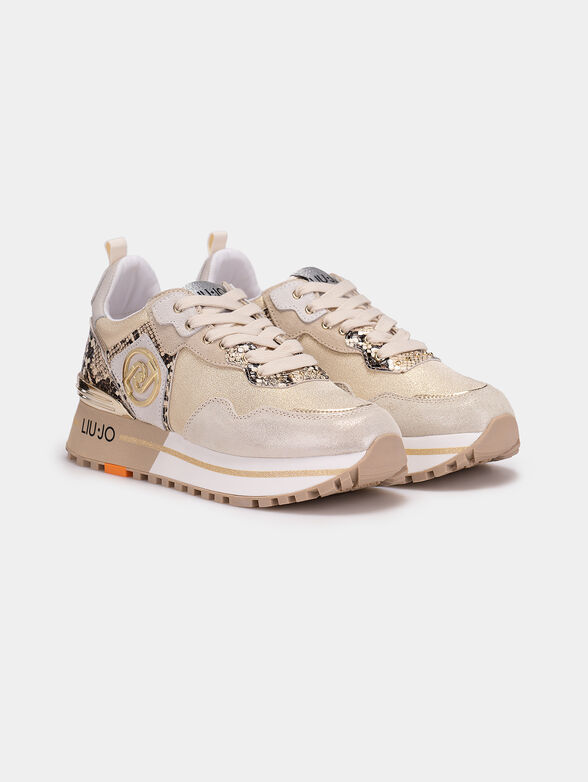 MAXI WONDER 1 beige sneakers - 2