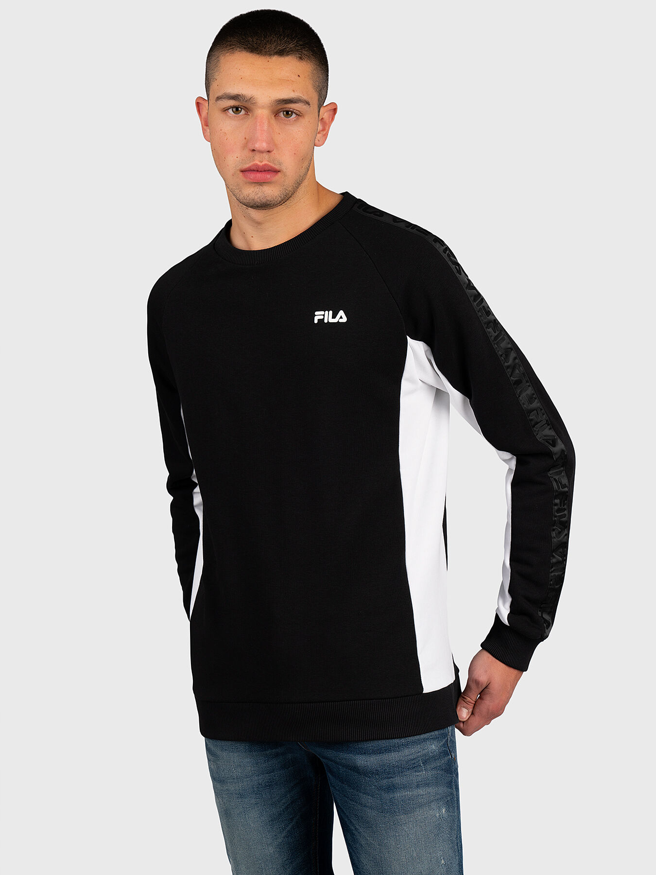Fila colorblock sweatshirt hotsell