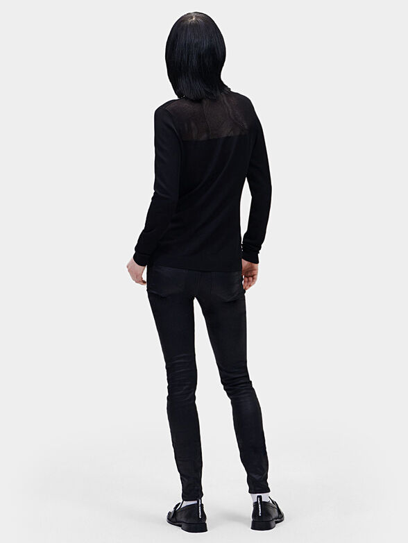 Black sweater with logo - 2