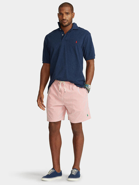 Striped beach shorts - 4