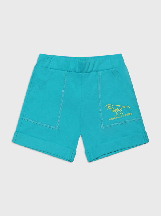 Памучни къси панталони PUJIOB - 1