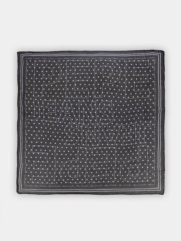 BRIDGET scarf with star print - 2