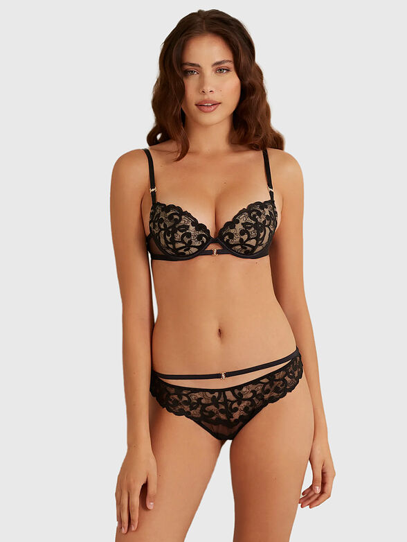 LUXURIANT lace brazilian briefs - 3