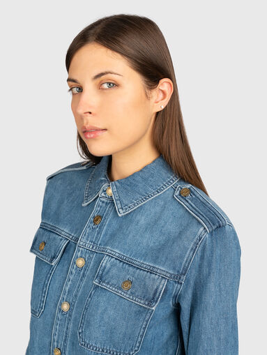 Denim shirt - 4