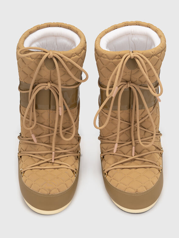 ICON quilted effect boots - 6