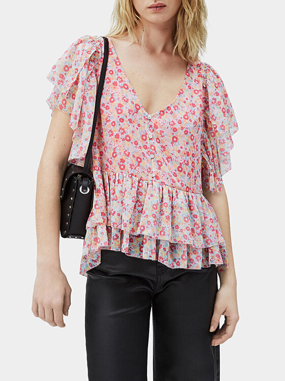 ORLENAS  V-neck blouse - 1
