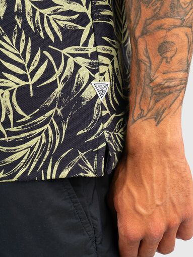 Printed polo shirt - 5