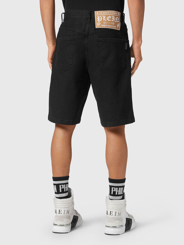 Black denim trousers SKULL&BONES - 2