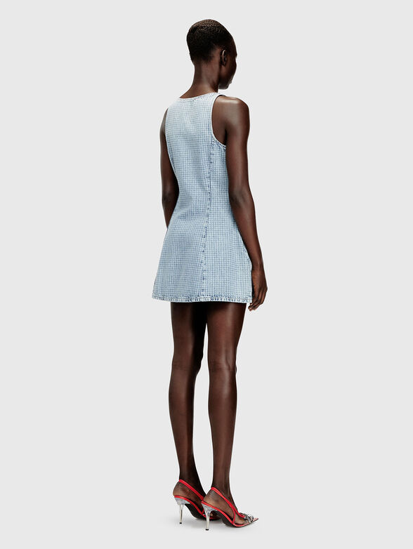 DE-SWEENEY-S1 denim dress  - 3