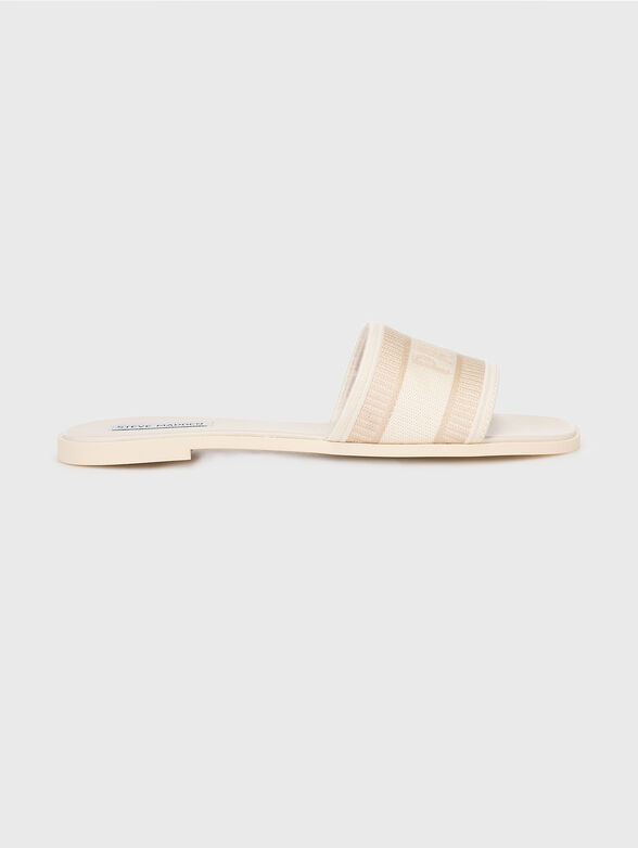 KNOX slippers with gold accents - 1