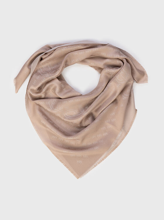 Шал с 4G лого принт - 1