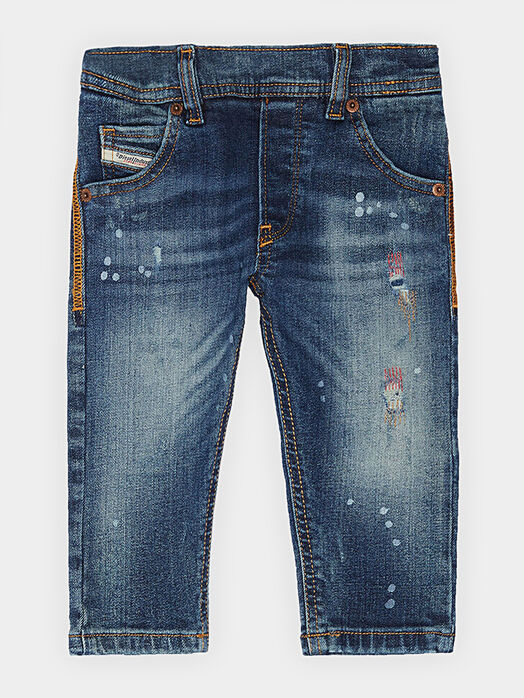 KRONNI-B jeans with art details