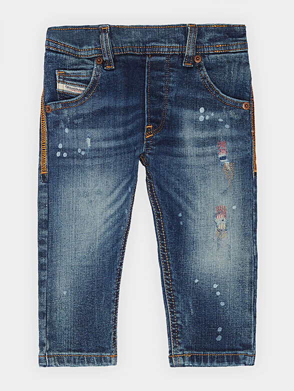 KRONNI-B jeans with art details - 1